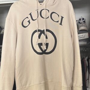 Gucci Beige Hoodie for Men